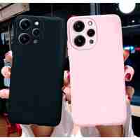 Husa de Protectie Matte TPU, Vafy, pentru Xiaomi Redmi 12 Pro, Protectie Camera, Antisoc, Antizgariere, Antialunecare, Acoperire Completa, Roz