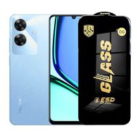 Folie de Protectie pentru Realme Note 60, Vafy, Sticla Securizata ESD, Margini Negre, Rezistenta la Zgirieturi, Antistatica, 0.35 mm, Transparenta