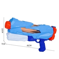 Pistol cu Apa pentru Copii, Rezervor, Pentru Piscina/Plaja, Flippy, 6ani+, 5 duze, Quick Fill, Albastru, 800ML