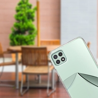 Husa de protectie pentru Samsung Galaxy A22 5G, Vafy, TPU Transparenta