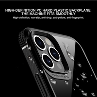 Husa Hibrid Defender MG Series pentru iPhone 14 Pro, Vafy, Protectie Antisoc, Negru
