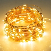 Ghirlanda luminoasa liniara 100 LED-uri, 1.5m, incarcare solara