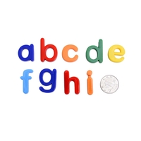 Set 26 Litere, Flippy, Magnetice, pentru Frigider, din Plastic, +3 Ani, 13 x 18 x 14 cm, Multicolor