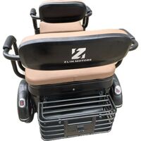 Triciclu Electric V6, Saige, Fara Permis, cu Doua Locuri, Motor 1800W, Baterie 72V24Ah, Autonomie 60km, 220x88x105 cm, Viteza Maxima 25km/h, Negru OldStyle