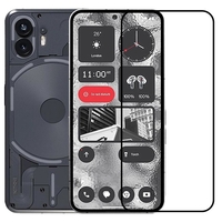 Folie Sticla Securizata, Vafy, Compatibila cu Nothing Phone 2, Full Glue, Margini Negre, Transparent