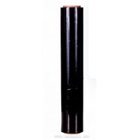 Set 6 Role Folie Stretch Neagra pentru Uz Manual, 1.5kg/Rola, Tub 300 g, Silentioasa si Rezistenta