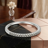 Inel Eternity Argint 925 cu Micro-Pavé de Zirconiu, Jolie Silver, Mărime 54