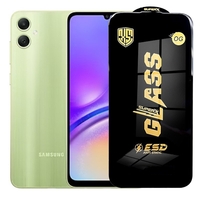 Folie de Sticla pentru Samsung Galaxy A05, Vafy, Sticla Securizata ESD Antistatica, Super-X Privacy OG, cu Margini Negre, Rezistenta la Zgirieturi, 0.35 mm, Transparent