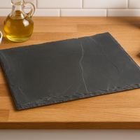 Platou servire Atmosphera ardezie, 30x30 cm, negru