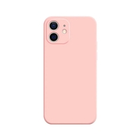 Husa protectie Vafy compatibila cu Huawei P Smart 2020 Liquid Silicone Case Roz