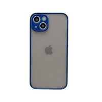 Husa protectie Vafy compatibila cu Apple iPhone 13 Phantom Tpu Albastru