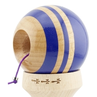 Kendama X Originala RAINBOW, Profesionala, Flippy, Cupe Mari KING SIZE V3, Super Sticky, Gaura in Baza, Rulment Metalic, din lemn 18 cm, Ata 62/65 cm, Violet/Maro