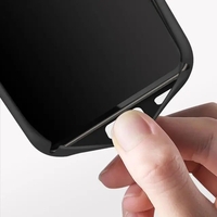 Husa protectie Vafy pentru Samsung A53 5G Liquid Silicone Negru