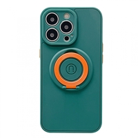 Husa protectie Vafy compatibila cu Apple iPhone 13 Pro Max Mag Safe Silicone Verde
