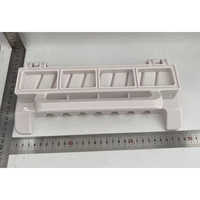 Presa pentru Carne, Flippy, pentru Kebab, cu Maner, din ABS, 29 x 7.5 x 2.6 cm, Alb