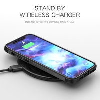 Husa Hibrid Defender MG Series pentru iPhone 14, Vafy, Protectie Antisoc, Albastru