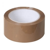 Set 36 Role Banda Adeziva, Low Noise, 5cm x 66 m, Ambalare Colete/Pachete, Maro