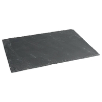 Platou servire Atmosphera ardezie, 30x40 cm, negru