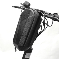 Geanta pentru Trotineta Electrica, Flippy, Hard Shell de 4 L, Geanta Frontala pentru Bicicleta, Impermiabila Rigida pentru Bicicleta, 30 x 15.5 x 13 cm, Negru