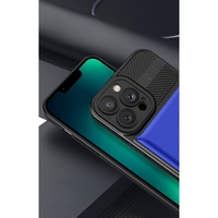 Husa Urban Armor pentru Samsung Galaxy A24 4G, Vafy, Suport Auto Magnetic, Protectie Antisoc, Albastru
