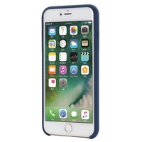 Husa protectie Vafy compatibila cu Apple iPhone 7/8/SE 2020 Liquid Silicone Case Albastru Inchis