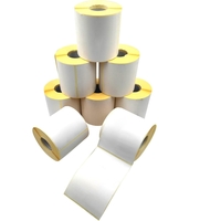 Set 18 Role Etichete Autoadezive Termice 100x150mm, 260 Etichete/Rola, Etichetare Rapida si Precisa