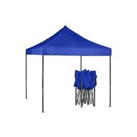Cort pliabil pentru Evenimente, cadru metalic pentru curte si gradina, 2x3 m, Albastru, Flippy