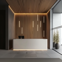 Set iluminare led pentru riflaje MDF, varianta II, 2 lampi x 1 metru, 520 lm, 5.6W, telecomanda