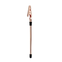 Clema mini pentru fixarea bijuteriilor, Vafy, din Metal, Ajutor pentru Bratari, Incuietori, Fermoare, Ajustare, Clema pentru Gura, 15.5 cm, Auriu Rose