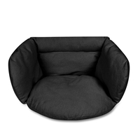 Perna pentru scaun rotund tip leagan suspendat, negru