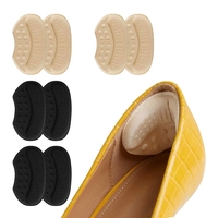 Branturi pentru Incaltaminte, Flippy, din Spuma, Universal, Protectie Calcai, Reglare Numar, 6 mm Grosime, Adeziv, Negru