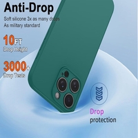 Husa de Protectie, Vafy, pentru Oppo Reno 11 F, Liquid Silicone, cu Microfibra pe Interior, Protectie Antisoc, Compatibil Incarcare Wireless, Verde