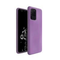 Husa protectie Vafy compatibila cu Samsung S20 Ultra Liquid Silicone Case Mov