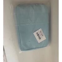 Geanta de Calatorie, Flippy, pentru Cosmetice si Articole de Toaleta, Material Impermeabil, 2 in 1, Portfard Interior Detasabil, 23 x 16 x 8 cm, Albastru
