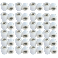 Set 48 Mini Role Folie Stretch Manual, 12.5 cm, 0.38 kg, pentru Ambalat si Impachetat, Transparent