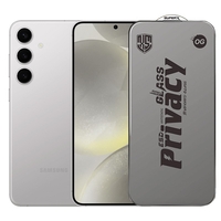 Folie de Protectie pentru Samsung Galaxy S24+, Vafy, Sticla Securizata ESD Antistatica, Super-X Privacy OG, Margini Negre, 0.30 mm, Transparent Inchis
