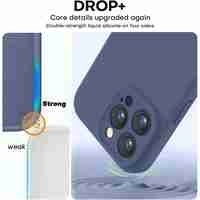 Husa de Protectie Matte TPU, Vafy, pentru OnePlus Nord3, Protectie Camera, Antisoc, Antizgariere, Antialunecare, Acoperire Completa, Albastru