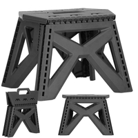 Scaun inaltator multifunctional tip scara, 100 kg, compact, cu maner, 31x23x23 cm, gri