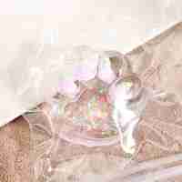 Jucarie Antistres Squishy, Flippy, cu Revenire Lenta, Model Cat Paw, Squeeze Pinch Family, 6.5 x 7 cm, din Tpr, 4-6 Ani, Model 3 Legume, Transparent