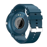 Ceas smartwatch si bratara fitness Vafy ZL02D, oxigen, ritm cardiac, pedometru, notificari, IP67, Compatibil cu Android/iOS, vibratii, multi sport, Albastru inchis