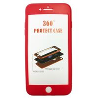Husa Apple iPhone 7 Plus Full Silicone Rosu