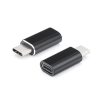 Adaptor Compatibil iPhone(mama) to Type-C(tata) 2,8 cm, Flippy, Negru