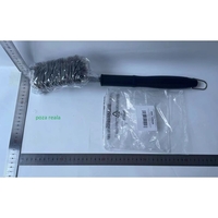 Perie de Sarma pentru Gratar, Flippy, Maner 45 cm, din Otel inoxidabil, 45X7X10, Negru