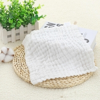Prosop Absorbant, Flippy, din Bumbac, 6 Straturi, 30 x 30 cm, Alb