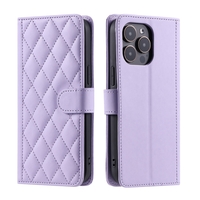 Husa de Protectie Tip Carte, Vafy, pentru Apple iPhone 15, Model cu Suport si Capsa, Antisoc, Rezistenta la Impact, Protectie Camera, Mov
