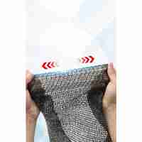 Plasa de umbrire neagra, latime 2 m, lungime 50 m, Flippy, protectie UV, Grad de umbrire 80-90%