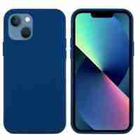 Husa protectie Vafy compatibila cu Samsung S20 FE Liquid Silicone Albastru Inchis