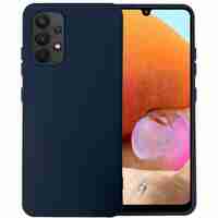 Husa de Protectie, Vafy, pentru Samsung Galaxy A32 5G, din TPU + PC, cu Suport pentru Card, Albastru Inchis
