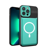Husa pentru Apple iPhone 14 Pro MagSafe, Urban Armor, Vafy, Verde deschis, suport magnetic
