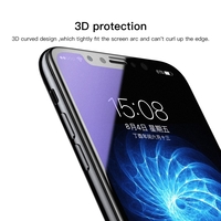 Folie protectie Flippy pentru iPhone 14 Plus, Sticla securizata, temperata, duritate 9H, Privacy 360 Anti-Blue Ray, Transparenta, Protectie Completa